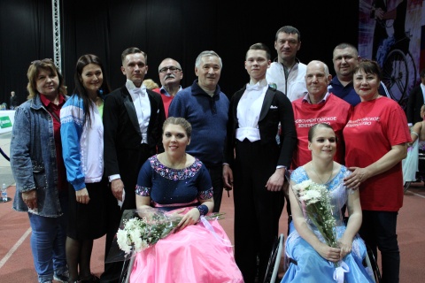 Фуат Сайфитдинов поддержал паралимпийцев на кубке России по танцам на колясках