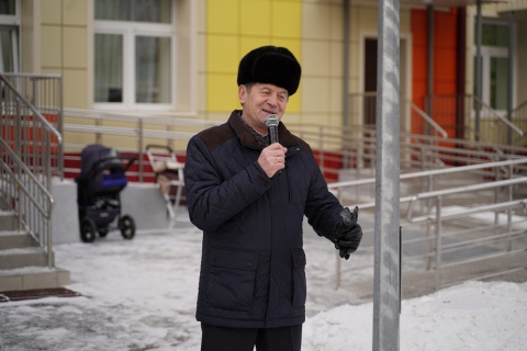 Владимир Ковин принял участие в открытии нового детского сада в Ялуторовске