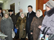 Ковин В.А. на встрече с ветеранами Ялуторовского муниципального района с отчетом о проделанной работе за 2015 год