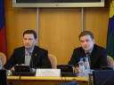 Горицкий Д.Ю. и Огородников Д.О. обсудили актуальные вопросы и результаты деятельности контрольно-счетных органов муниципальных образований области.