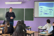Александр Зеленский провел парламентский урок в нефтеюганской школе 