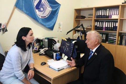Владимир Столяров встретился с председателем Тюменского регионального отделения "Всероссийское общество глухих