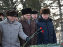 Корепанов С.Е. во время торжественной мемориальной церемонии возложения цветов к Вечному огню в честь Дня защитника Отечества.