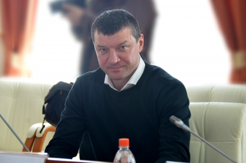 Евгений Макаренко поздравил с 50-летием спортсмена Михаила Вожлакова