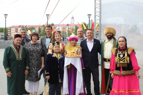 Богдан Богославец  принял участие в праздновании Сабантуя в Нефтеюганске