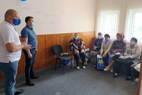 Артём Зайцев встретился с представителями Совета ветеранов в селе Каскара