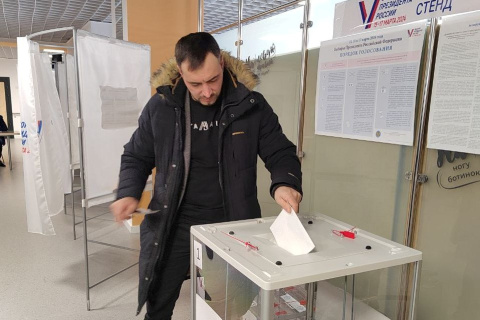 Денис Ващенко принял участие в выборах президента России