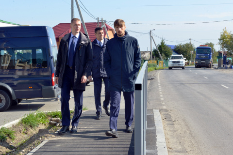 Дмитрий Новицкий: качество ремонта автомобильных дорог в Тюменской области не вызывает нареканий