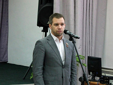 Роман Чуйко принял участие в открытии «Парты Героя» в Винзилинской средней общеобразовательной школе
