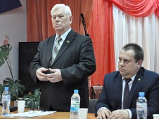 Юрий Конев принял участие в сходе граждан Лесновского сельского поселения Юргинского района