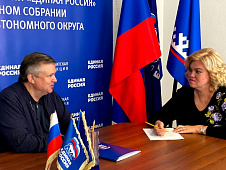 Ирина Соколова встретилась с представителями Заксобрания ЯНАО