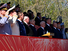 Депутаты облдумы приняли участие в торжестве, посвященном празднованию 77-ой годовщины Победы в Великой Отечественной войне