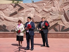 Юрий Холманский стал участником  патриотических мероприятий «Журавли нашей памяти» и «Свеча памяти» в Югорске