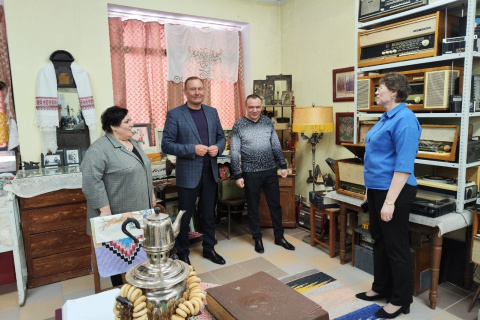 Валерий Голодюк побывал с рабочим визитом в с.п. Сытомино Сургутского района