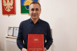 Владимир Пискайкин наградил Благодарственным письмом Тюменской областной Думы водителя компании «СУЭС»
