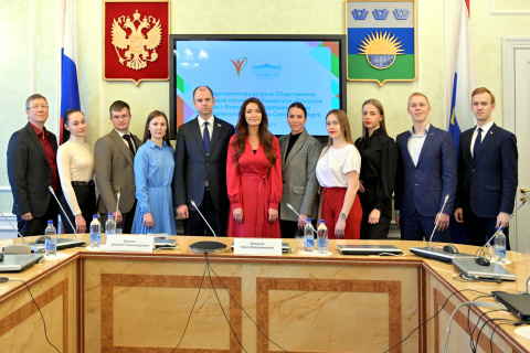 Депутаты облдумы встретились с молодежью Тюменской области и Санкт-Петербурга