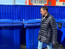 Денис Ващенко проверил содержание контейнерных площадок Тарко-Сале