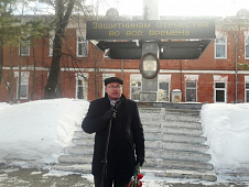 Юрий Юхневич принял участие в праздничных мероприятиях по случаю 102-й годовщины Красной Армии в Тобольске