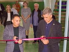 Альберт Суфианов принял участие в открытии нового спортивного объекта в Областном центре профилактики и реабилитации