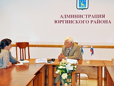 Юрий Конев с рабочим визитом побывал в избирательном округе 