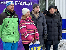 Иван Вершинин посетил открытие «Лыжни России» 
