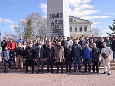 Андрей Артюхов принял участие в митинге, посвященном памяти павшим в Великой Отечественной войне, совместно с участниками автопробега «Мы помним! Мы гордимся!»