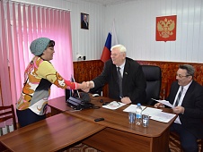 Юрий Конев встретился с жителями Вагайского района