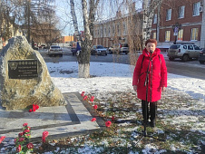 Тамара Казанцева приняла участие в праздничных мероприятиях в Ишиме по случаю 105-летия ВЛКСМ