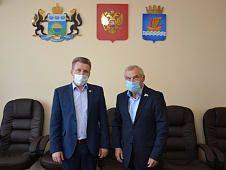 Владимир Ульянов посетил с рабочим визитом Армизонский и Упоровский муниципальные районы