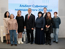 Итоговая пресс-конференция Альберта Суфианова прошла в Штабе общественной поддержки партии «Единая Россия»