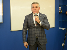 Эдуард Омаров принял участие в церемонии открытия нового образовательного пространства базовой кафедры предпринимательства в ТюмГУ